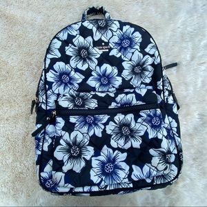 Kate spade floral backpack